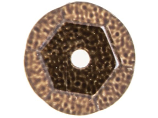 Cekiny byszczce rozmiar: 6mm waga: 10g kolor: brzowy