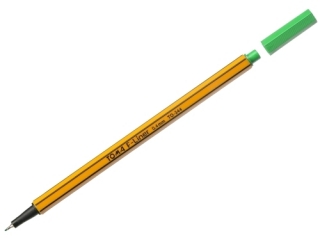 Cienkopisy F-Liner 0, 4mm, pomaraczowa obudowa. jasno zielony Pudeko [opakowanie=10szt]