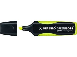 ZAKRELACZ STABILO GREEN BOSS. ӣTY (10) [opakowanie=10szt]