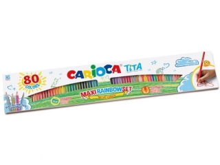 Kredki ołówkowe CARIOCA Tita 80 kol. (42890) KWBN24