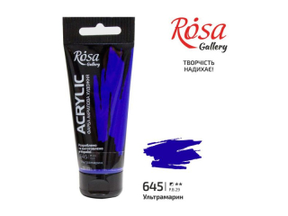 ROSA GALLERY FARBA AKRYLOWA ULTRAMARINE 645 60 ML [opakowanie=4szt]