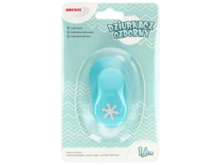 Dziurkacz ozdobny rozmiar: 1, 6cm wzór: śnieżynka