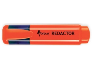 Zakrelacz REDACTOR pomaraczowy FO52002 [opakowanie=10szt]