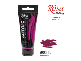 ROSA GALLERY FARBA AKRYLOWA MAGENTA 655 60 ML [opakowanie=4szt]
