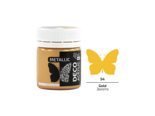 ROSA TALENT FARBA AKRYLOWA METALICZNA GOLD 54 20 ML [opakowanie=1szt]