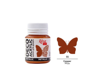ROSA TALENT FARBA AKRYLOWA METALICZNA COPPER 55 20 ML [opakowanie=1szt]