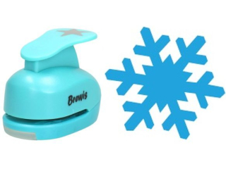 Dziurkacz ozdobny rozmiar: 2, 5cm wzór: śnieżynka