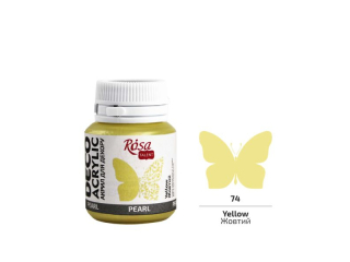 ROSA TALENT FARBA AKRYLOWA PEROWA YELLOW 74 20 ML [opakowanie=1szt]