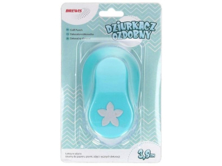 Dziurkacz ozdobny rozmiar: 3, 8cm wzór: kwiatek