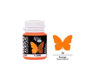 ROSA TALENT FARBA AKRYLOWA FLUORESCENCYJNA ORANGE 93 20 ML [opakowanie=1szt]