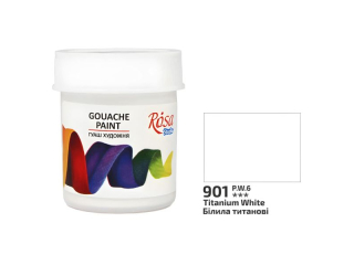 ROSA STUDIO FARBA GWASZOWA TITANIUM WHITE 901 40 ML [opakowanie=1szt]