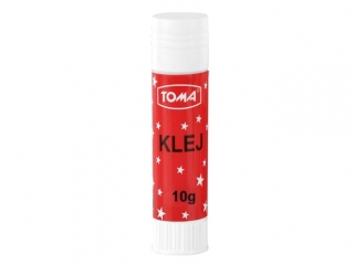 Klej biurowy w sztyfcie 10g, biay Display [opakowanie=24szt]