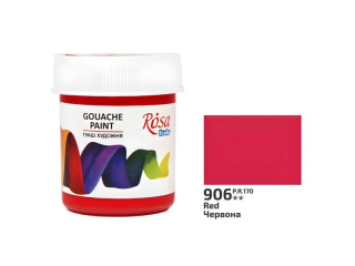 ROSA STUDIO FARBA GWASZOWA RED 906 40 ML [opakowanie=1szt]