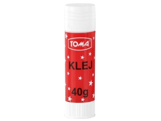 Klej rolinny w sztyfcie 40g, biay Display [opakowanie=12szt]