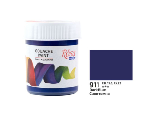 ROSA STUDIO FARBA GWASZOWA DARK BLUE 911 40 ML [opakowanie=1szt]
