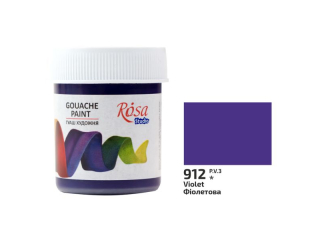 ROSA STUDIO FARBA GWASZOWA VIOLET 912 40 ML [opakowanie=1szt]