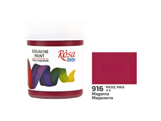 ROSA STUDIO FARBA GWASZOWA MAGENTA 916 40 ML [opakowanie=1szt]