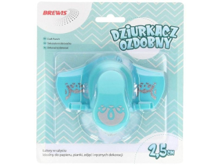 Dziurkacz ozdobny brzegowy rozmiar: 2, 5cm wzór: nr 20