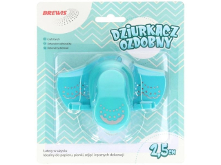 Dziurkacz ozdobny brzegowy rozmiar: 2, 5cm wzór: nr 21