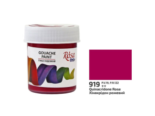 ROSA STUDIO FARBA GWASZOWA QUINACRIDONE ROSE 919 40 ML [opakowanie=1szt]