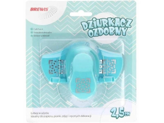 Dziurkacz ozdobny brzegowy rozmiar: 2, 5cm wzór: nr 25