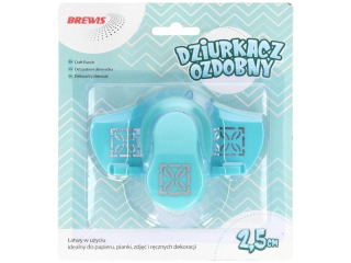 Dziurkacz ozdobny brzegowy rozmiar: 2, 5cm wzór: nr 3