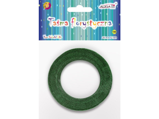 Taśma florystyczna MT-9633 zielona 12mm x 25m