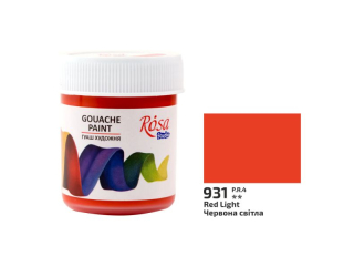 ROSA STUDIO FARBA GWASZOWA RED LIGHT 931 40 ML [opakowanie=1szt]