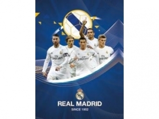 Zeszyt MO A5 32k linia kolor Real Madrid 3 [opakowanie=10szt]