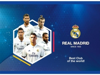 Blok rysunkowy A4 20 arkuszy Real Madrid 3 [opakowanie=10szt