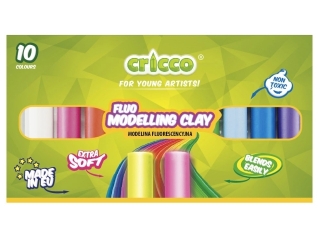 MODELINA FLUORESCENCYJNA CRICCO 10-KOL.