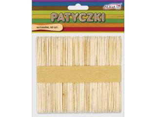Patyczki PK-3366 bezbarwne 170x 9, 4-11x 2mm op.60szt.