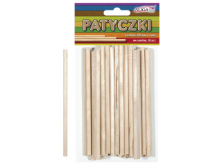 Patyczki PK-0128 bezbarwne op. 50szt. 100x4mm