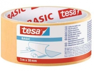 TAMA DWUSTRONNA DO WYKADZIN TESA BASIC 5M X 38MM [opakowanie=72szt]