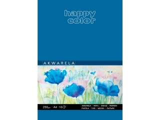 Blok akwarelowy, ART, A3, 10 ark, 250g, Happy Color [opakowanie=5szt]