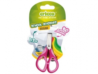 NOŻYCZKI SZKOLNE CRICCO SUPER ERGONOMY 13 CM