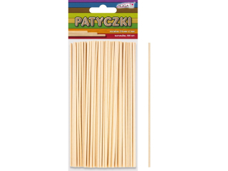 Patyczki PK-2167 okrge bezbarwne rozm.r 2x150mm op.100szt.