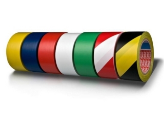 TAŚMA OSTRZEGAWCZA TESA PVC ŻÓŁTA 33M X 50MM