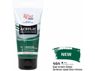 ROSA STUDIO FARBA  AKRYLOWA  SAP GREEN DEEP 464 75 ML [opakowanie=3szt]