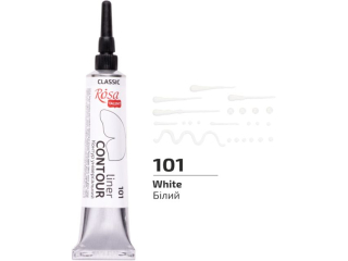 ROSA TALENT KONTUR�WKA UNIVERSAL WHITE 20 ML [opakowanie=4szt]