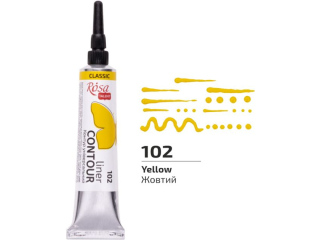 ROSA TALENT KONTUR�WKA UNIVERSAL YELLOW 20 ML [opakowanie=4szt]
