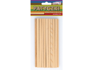 Patyczki PK-0653 bezbarwne op.30szt. 6, 5x6, 5x150mm