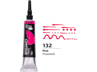 ROSA TALENT KONTUR�WKA UNIVERSAL FLUORESCENCYJNA PINK 20 ML [opakowanie=4szt]