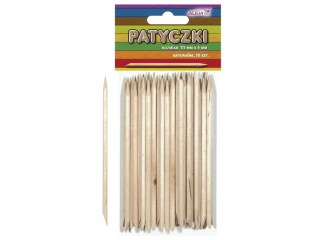 Patyczki PK-0203 bezbarwne op. 50szt. 115x4mm