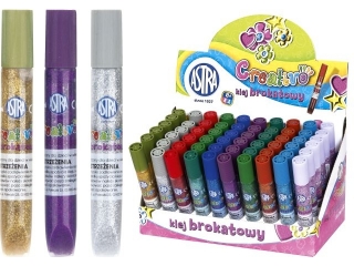 Klej brokatowy Creativo ASTRA 10, 5 ml - 60 szt. display  [opakowanie=60szt]
