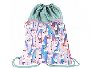 Holograficzny worek na buty Paso Lama 45x34cm