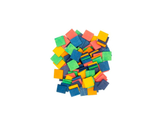 Kostki PK-2212 mix kolorw, op.100 szt., rozm. 15 x 15 x 1, 3 mm PROM