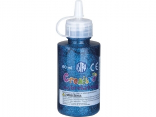 Klej brokatowy Creativo ASTRA 60 ml - 12 szt. display [opakowanie=12szt]