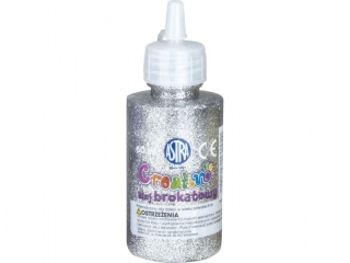Klej brokatowy Creativo ASTRA 60 ml - 12 szt. display [opakowanie=12szt]