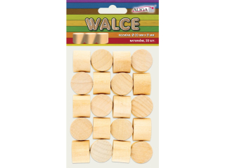 Walce naturalne PK-8090 rozm. 20mm x 15mm, op. 20szt.